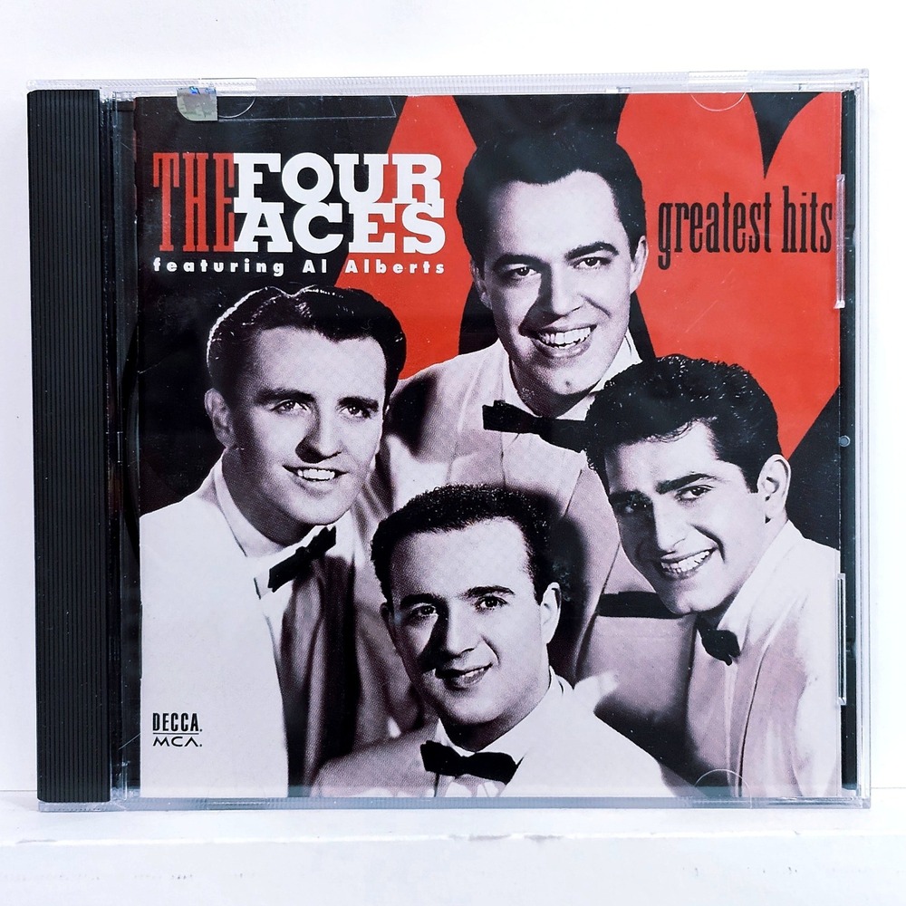 The Four Aces Greatest Hits CD Al Alberts MCA Decca 1993 18 Tracks MCAD-10886 EX